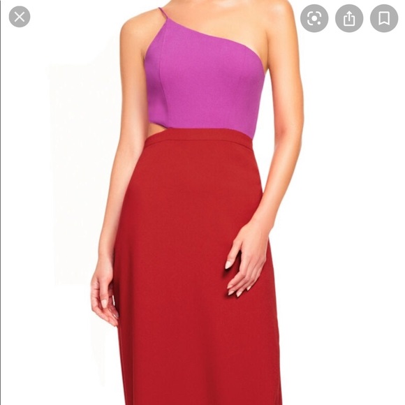 Aidan by Aidan Mattox Dresses & Skirts - Aidan Mattox Colorblock Crepe Dress Size 10 NWT